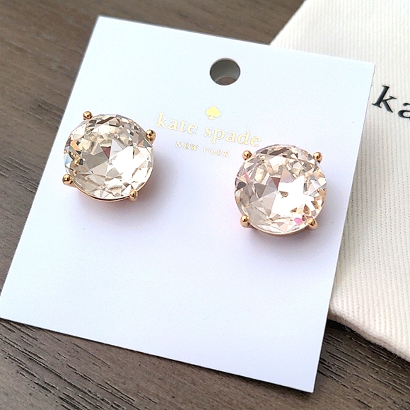 kate spade Jewelry New Kate Spade Large Gumdrop Stud Earrings Poshmark